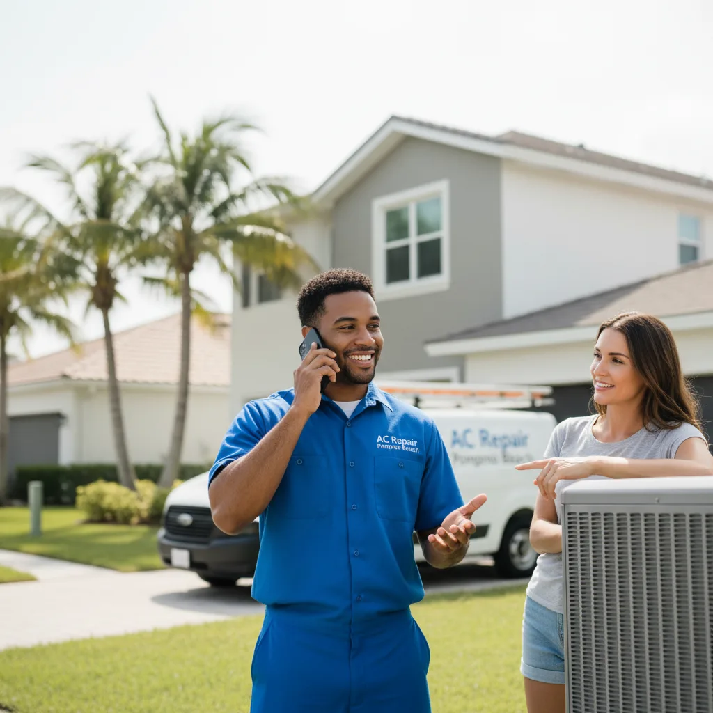 AC Repair Pompano Beach customer support in Medina